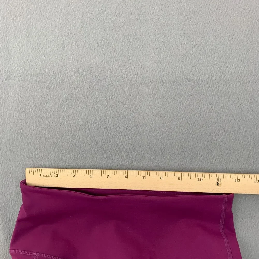 BuffBunny Gym Leggins Womens Size Small Side Mesh Panel Pink Yoga High Waist